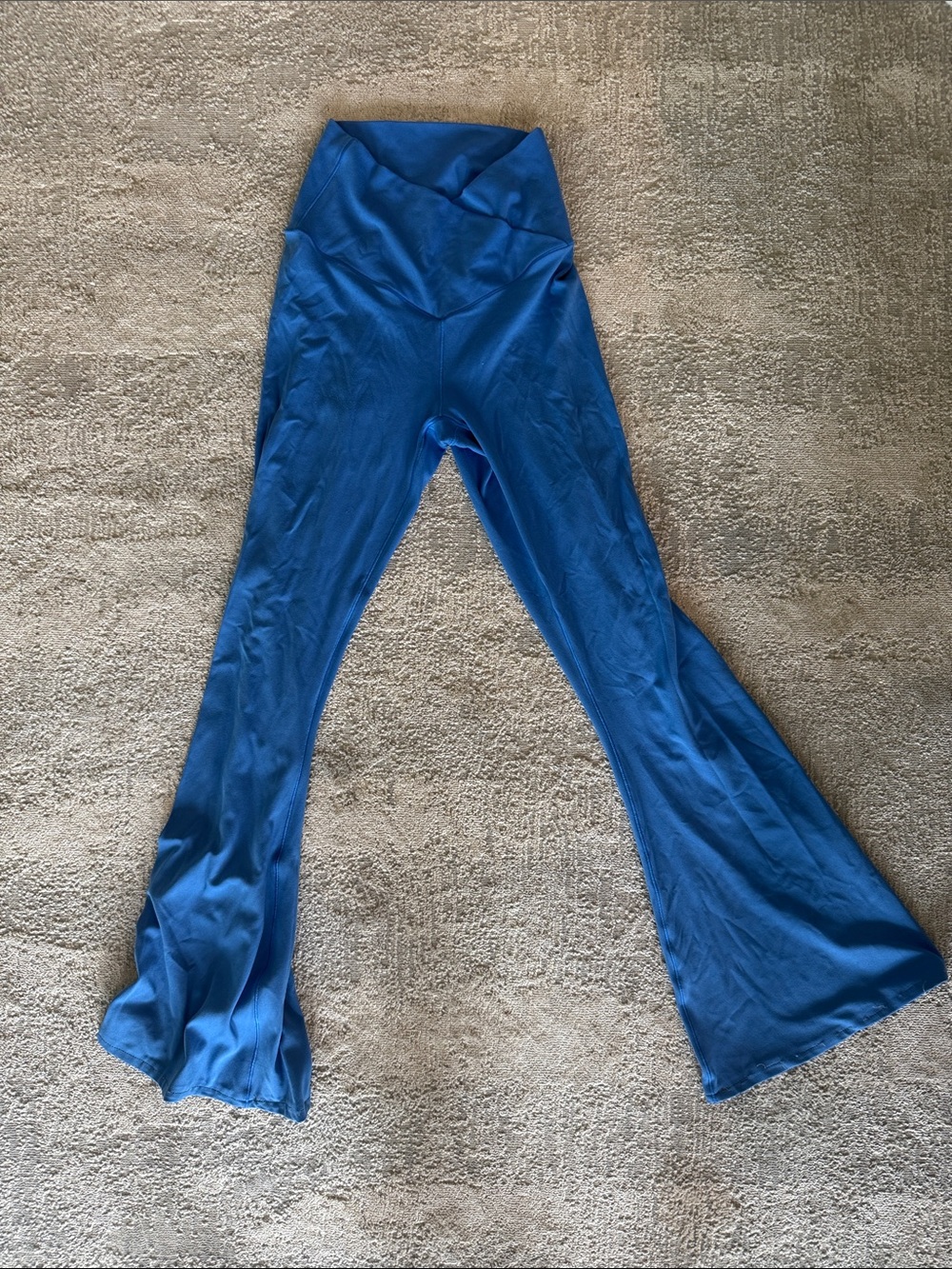 aerie Blue Flare Leggings